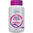 Qlife Multivitamin + Mineral 30 Kapsül