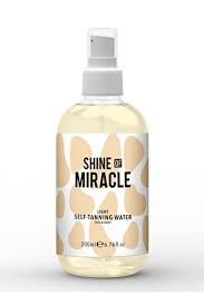 Shine Of Miracle Light Self Tanning Water Güneşsiz Kendinden Bronzlaştırıcı Su 200 ml