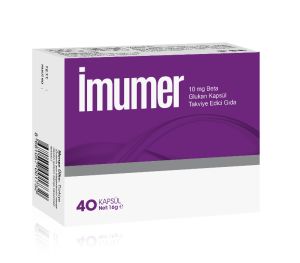İmumer Beta Glukan 10 Mg 40 Kapsül