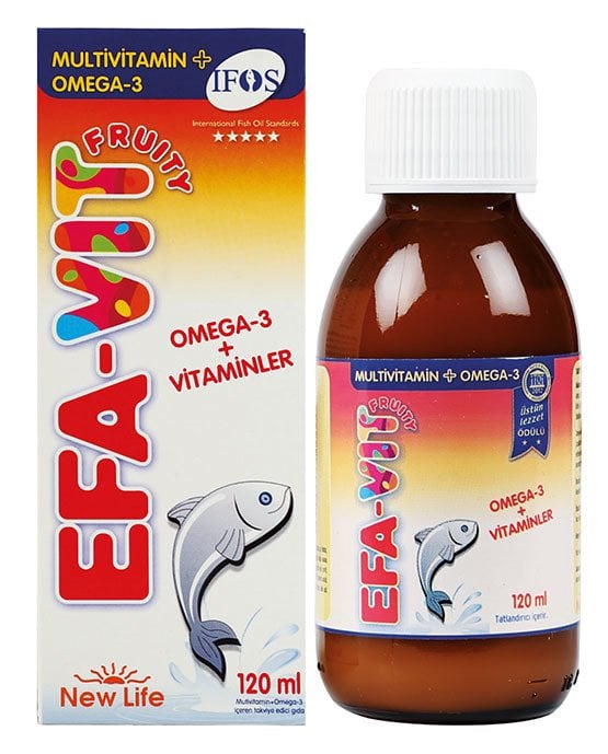 Efa-Vit Fruity 120 Ml Şurup