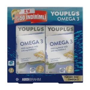 YOUPLUS OMEGA KOFRE 2 SI %50 30 KAPSUL