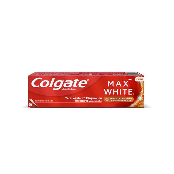 Colgate Max White Kahve Çay Tütün Lekelerine Karşı Diş Macunu 75 ml