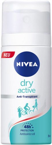 Nivea Sprey Deodorant Dry Active Kadın 35 ml