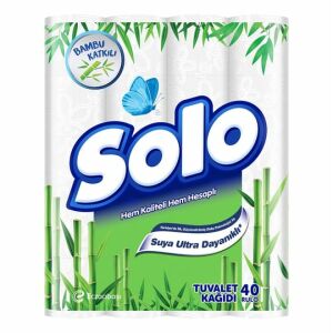 Solo Tuvalet Kagıdı Bambu 40 Lı
