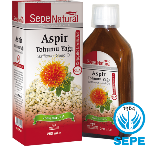 CLA Conjugated Linoleic Acid Aspir Yağı 250 ml Soğuk Sıkım