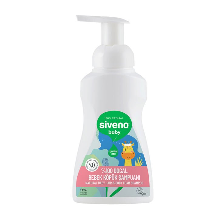 Siveno Doğal Bebek Köpük Şampuanı 250 ml