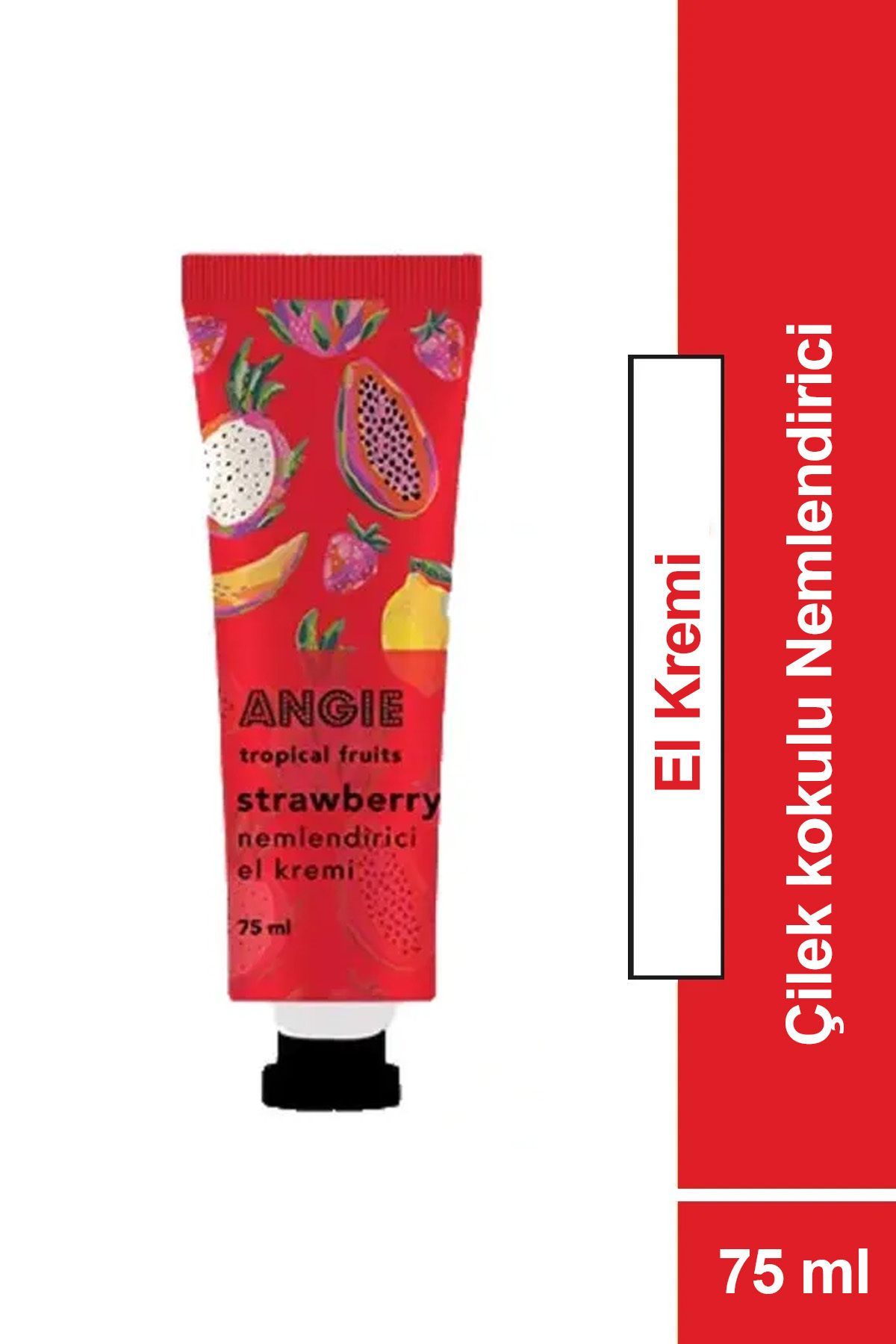 Angie Tropical Fruits Strawberry Nemlendirici El Kremi 75 ml