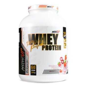 Nowup Whey Protein Çilekli Milkshake Aromalı 2160 gr