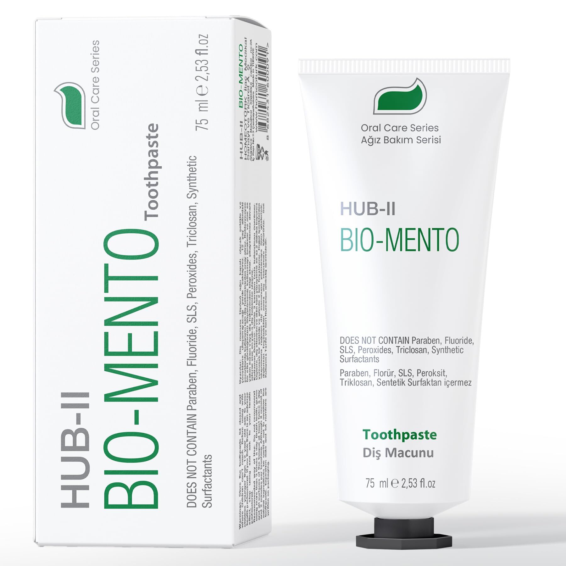 Hub-II Bio-Mento Diş Macunu 75 ml