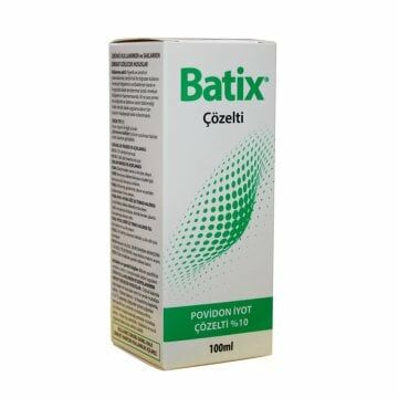 SKT:05/2024 Batix Povidon İyot Çözelti %10 100ml