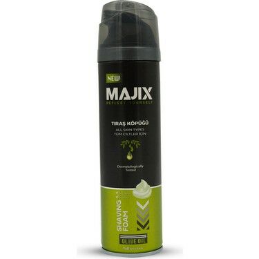 Majix Tıraş Köpüğü Olive Oil 200 ml