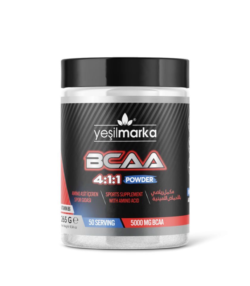 Yeşilmarka BCAA 50 Servis Aromasız 265gr