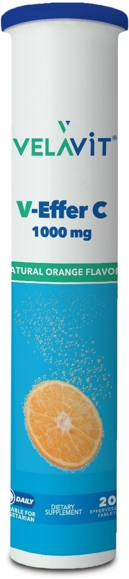 Velavit V Effer C 1000 Mg 20 Effervesan Tablet