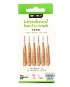Humble Brush Bambu Diş Arası Fırçası 0.80mm 6 Adet