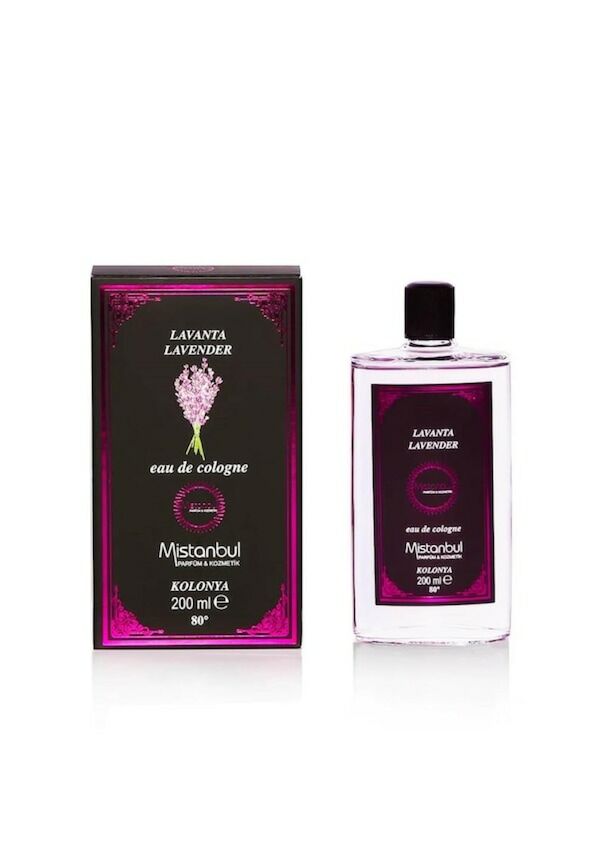 Mistanbul Kolonya Cam Şişe Lavanta 200 ml