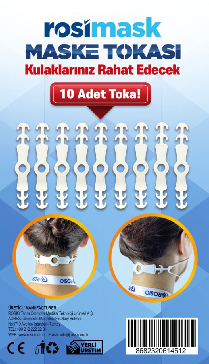 Maske Takma Aparatı 10 Lu Ccm