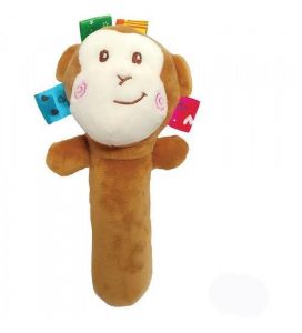 Sozzy Toys SZY163 Çıngıraklı Sıksık Maymun