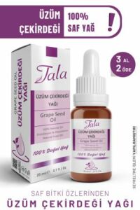 Tala Üzüm Çekirdeği Yağı Soğuk Sıkım 20 ml