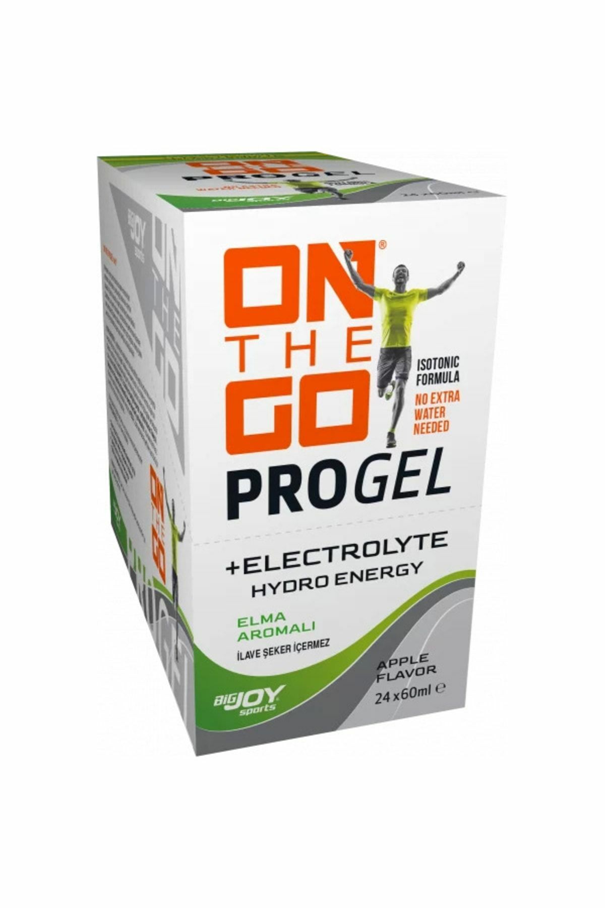 Bigjoy Sports On The Go Body Pro Gel Elma Aromalı 24 Servis 60 ml