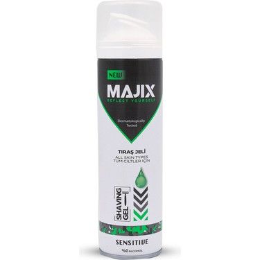 Majix Tıraş Jeli Sensitive 200 ml
