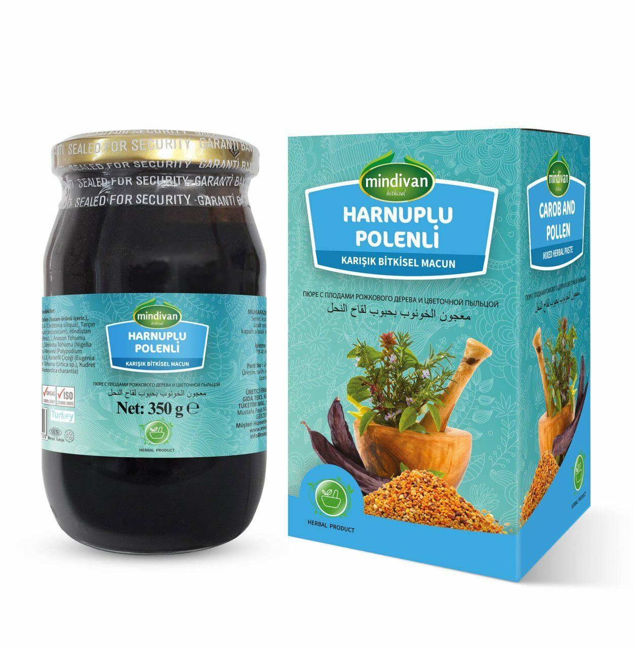 My Bons Polen Harnup Arı Sütü Kınalı Macun 420 gr