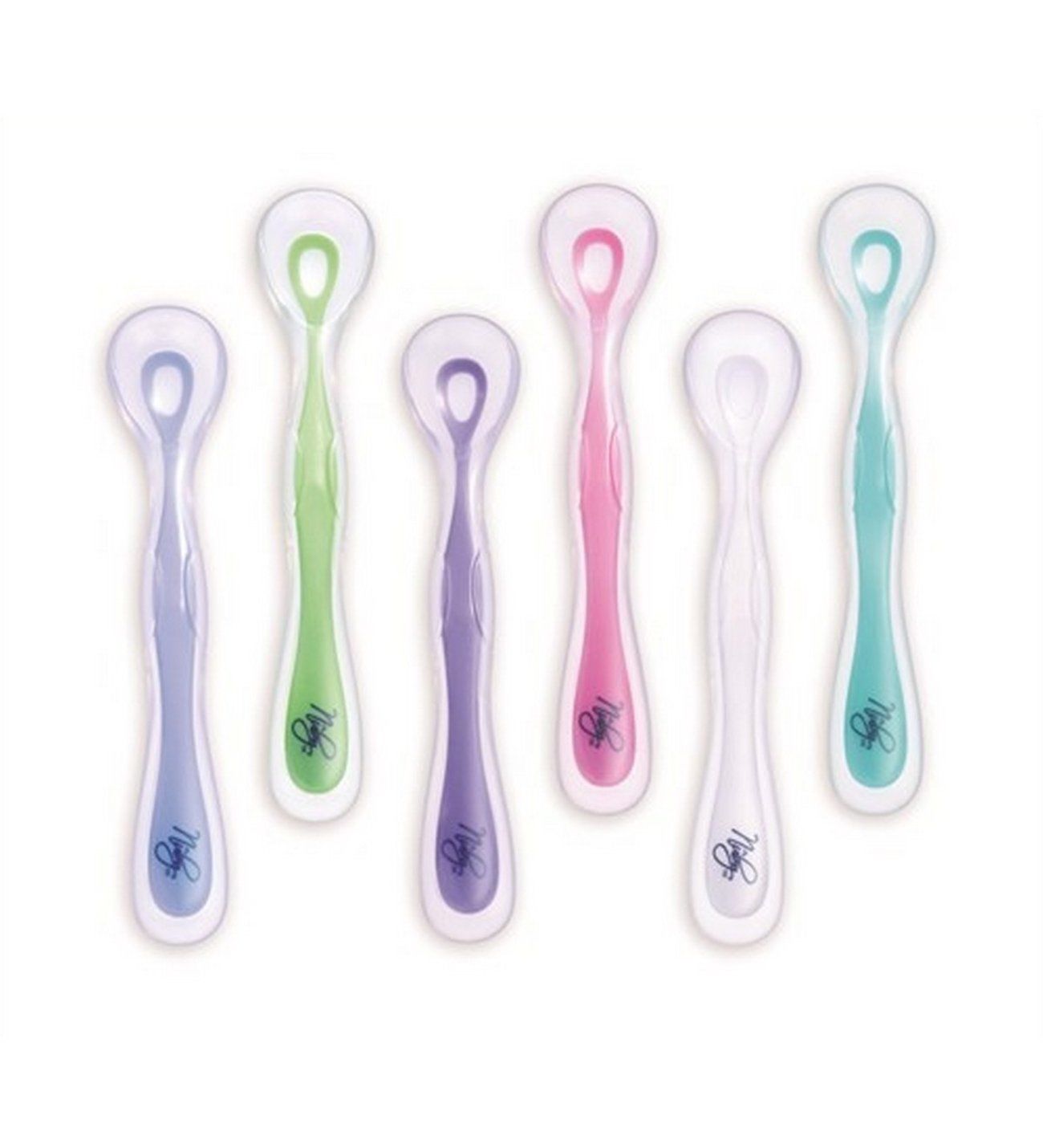 Nuby Silikon Beslenme Kaşığı - Mavi