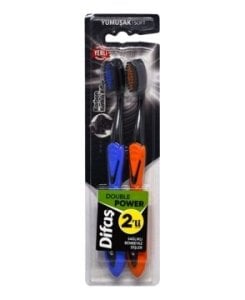 Difaş Double Power 2'li Diş Fırçası Yumuşak