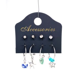 Dörtlü Spor Küpe 0200-47