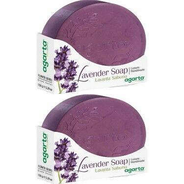 Agarta Doğal Çiçek Bahçesi Sabunu Lavanta 150 gr
