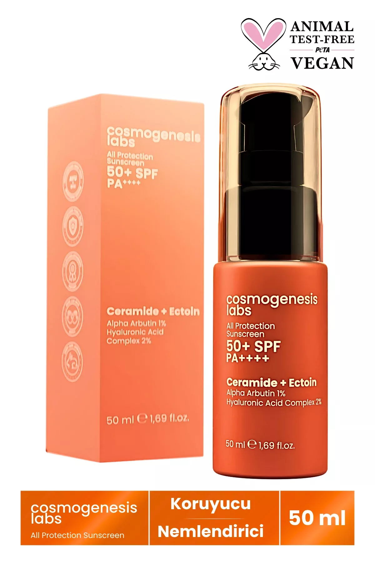 Cosmogenesis Labs All Protection Sunscreen SPF50+ 50 ml