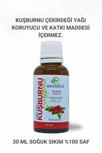 Einnatur %100 Saf Kuşburnu Çekirdeği Yağı Rosa Canina Seed Oil Soğuk Sıkım Cold Pressed 30 ml