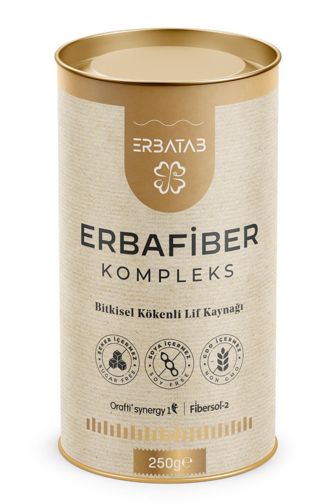 Erbatab ErbaFiber Komplex Prebiyotik 250 gr | Lif İçeren Toz Ürün