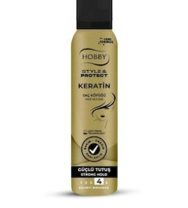Hobby Saç Köpüğü Keratin Güçlü Tutuş 150 ml