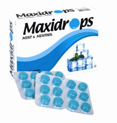 MAXIDROPS NANE MENTOL 24 PASTIL