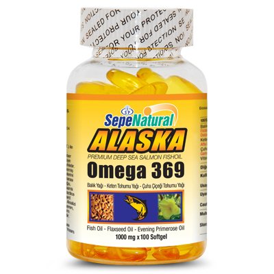 SPN Alaska Omega 369 100 Softgel x 1000mg 2 Adet Fiyatı