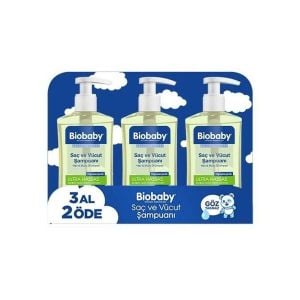 Biobaby Şampuan 500 ml - 3 Al 2 Öde