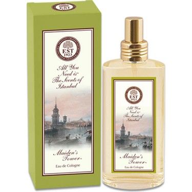 Eyüp Sabri Tuncer İstanbul Maiden's Tower Cam Şişe Sprey Kolonya 150 ml