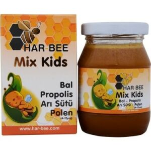 Harbee Mix Arı Sütü Bal Polen Propolis 220 gr