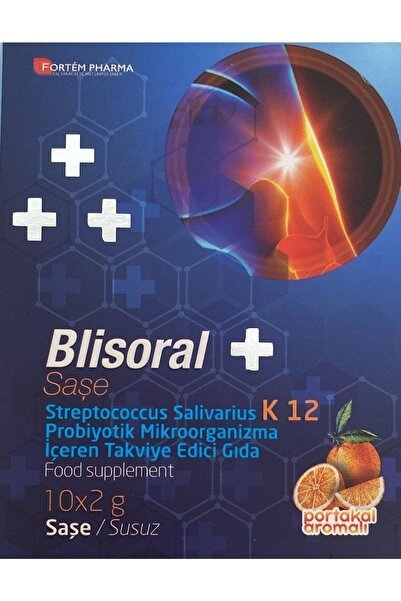 Blisoral K12 Portakallı Probiyotik 2 gr x 10 Saşe