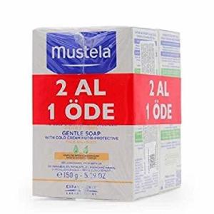 Mustela Cold Krem İçeren Sabun 150 gr 2 Al 1 Öde