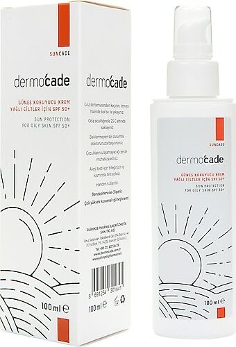 Dermocade Güneş Kremi Yağlı Ciltler SPF50+ 100 ml