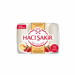 Hacı Şakir Klasik Meyve Tazeliği Güzellik Sabunu 70 gr - 4 Adet