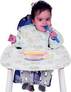 Sevi Bebe Kollu Mama Sandalyesi Önlüğü 5'li Art-264