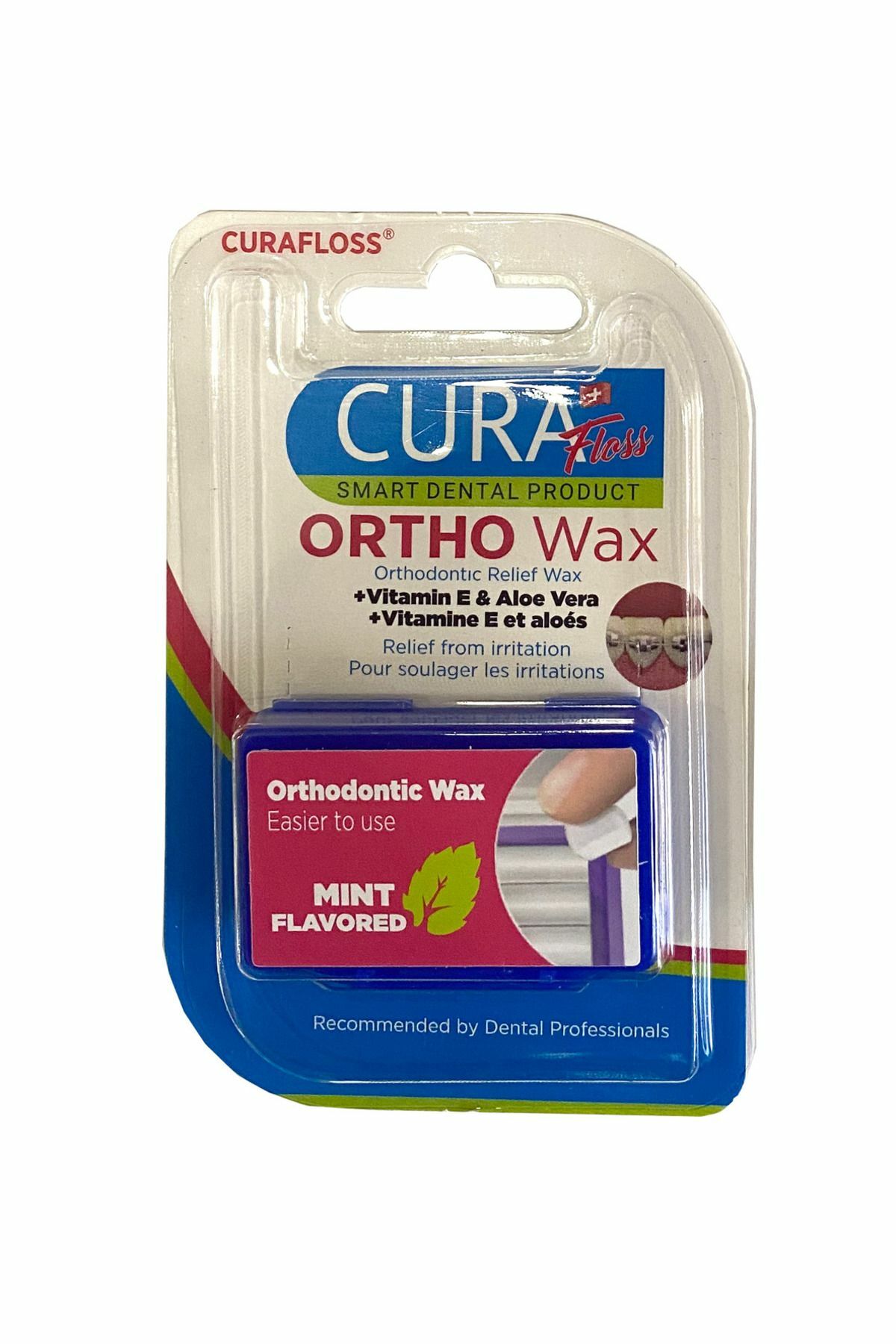 Curafloss Orto Wax Diş Mumu Mint Aromalı