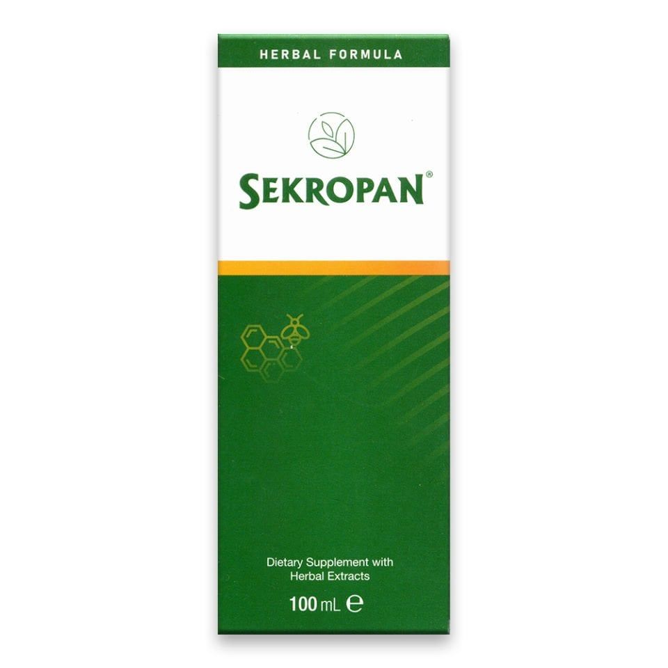 Sekropan Bitkisel Şurup 100 ml