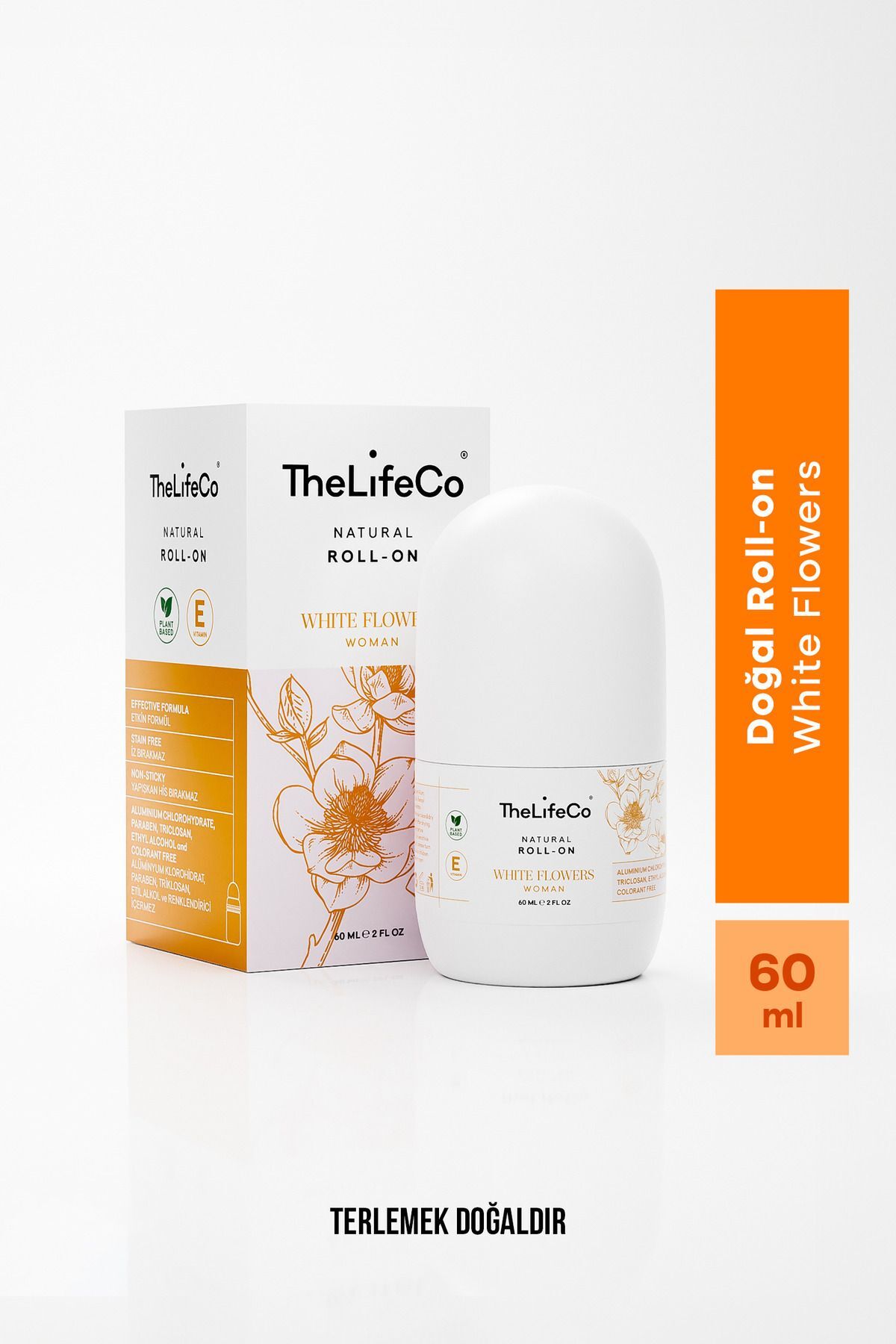 Thelifeco Natural Roll-On Woman 60 ml