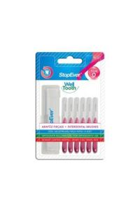 StopEver Well Tooth Metal Arayüz Fırçası - Pembe
