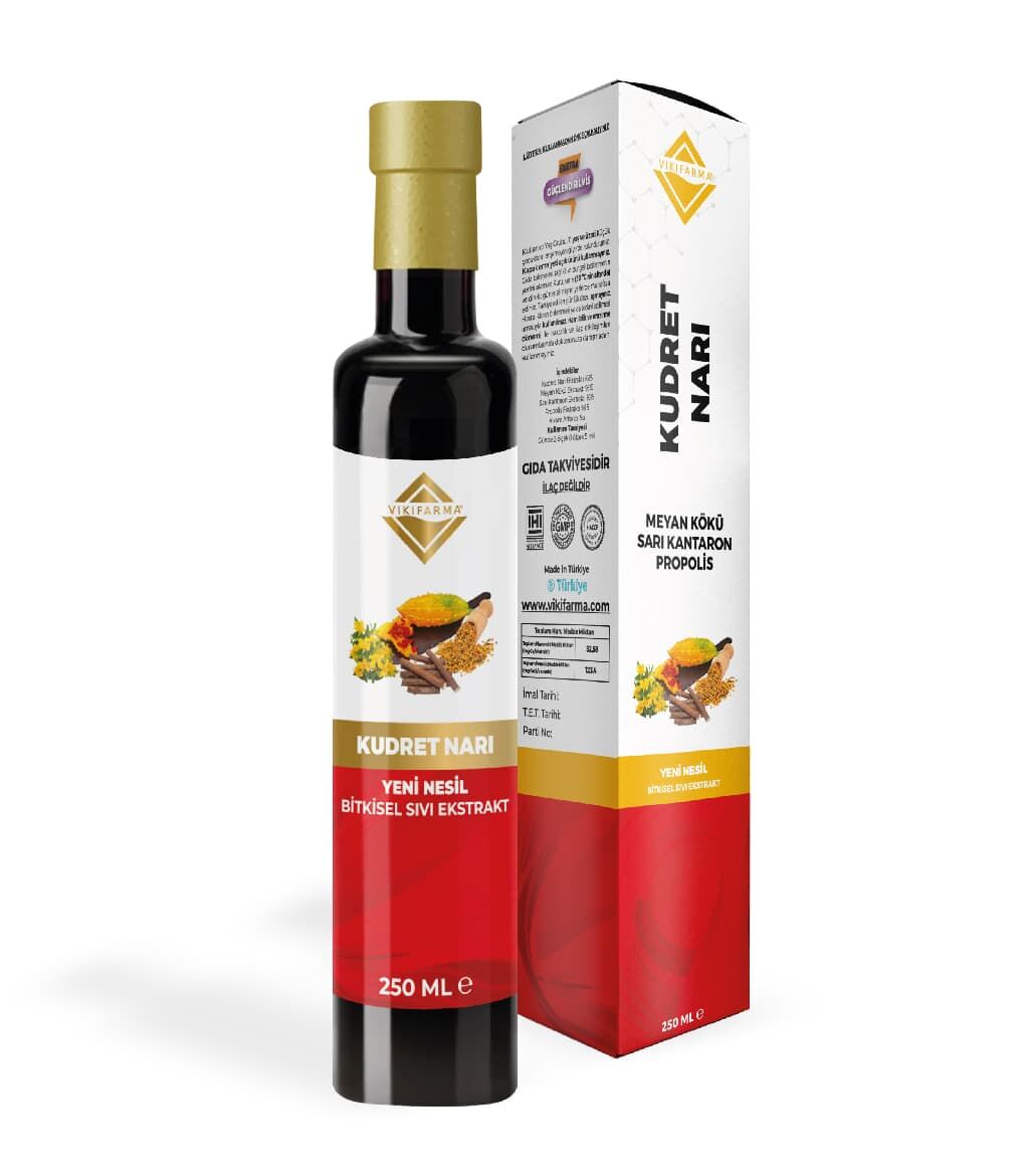 Vikifarma Kudret Narı Karışımlı Ekstrakt 250 ml