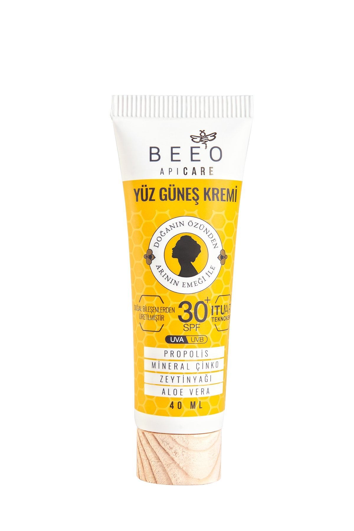 Bee'o Apicare Propolisli 30 Faktör Yüz Güneş Kremi 40 ml