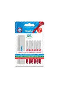 StopEver Well Tooth Metal Arayüz Fırçası - Kırmızı